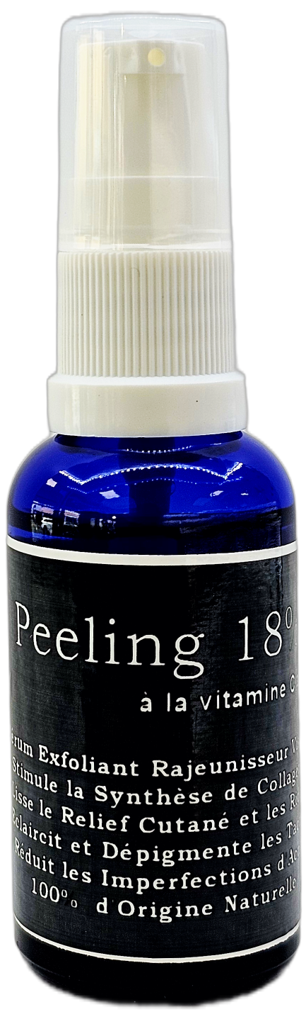 peeling 18% visage